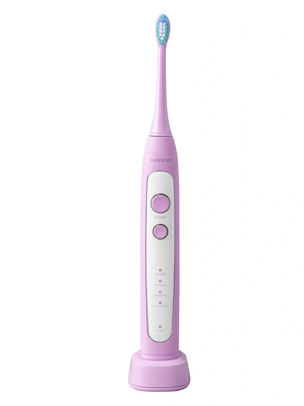 Soniclean Pro 4800 Lilac Electric Toothbrush With 5 Brush Heads, No Charger Base